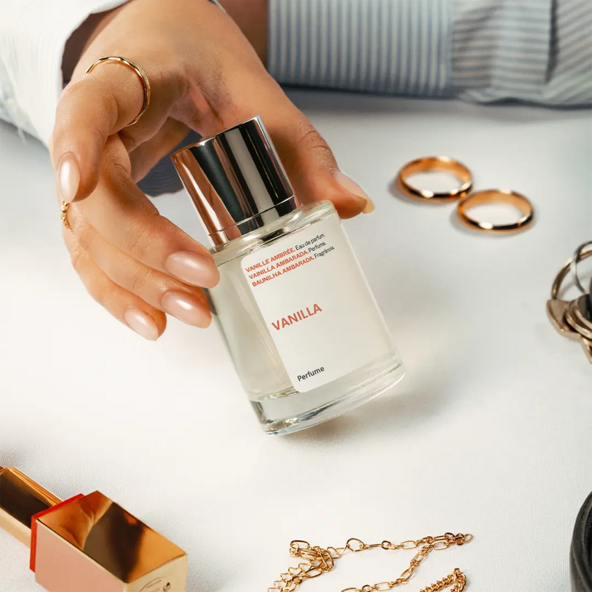 Saffron Vanilla Marshmallow Perfume – Unisex Eau de Parfum 50ml
