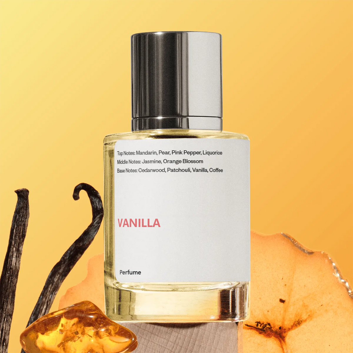Saffron Vanilla Marshmallow Perfume – Unisex Eau de Parfum 50ml